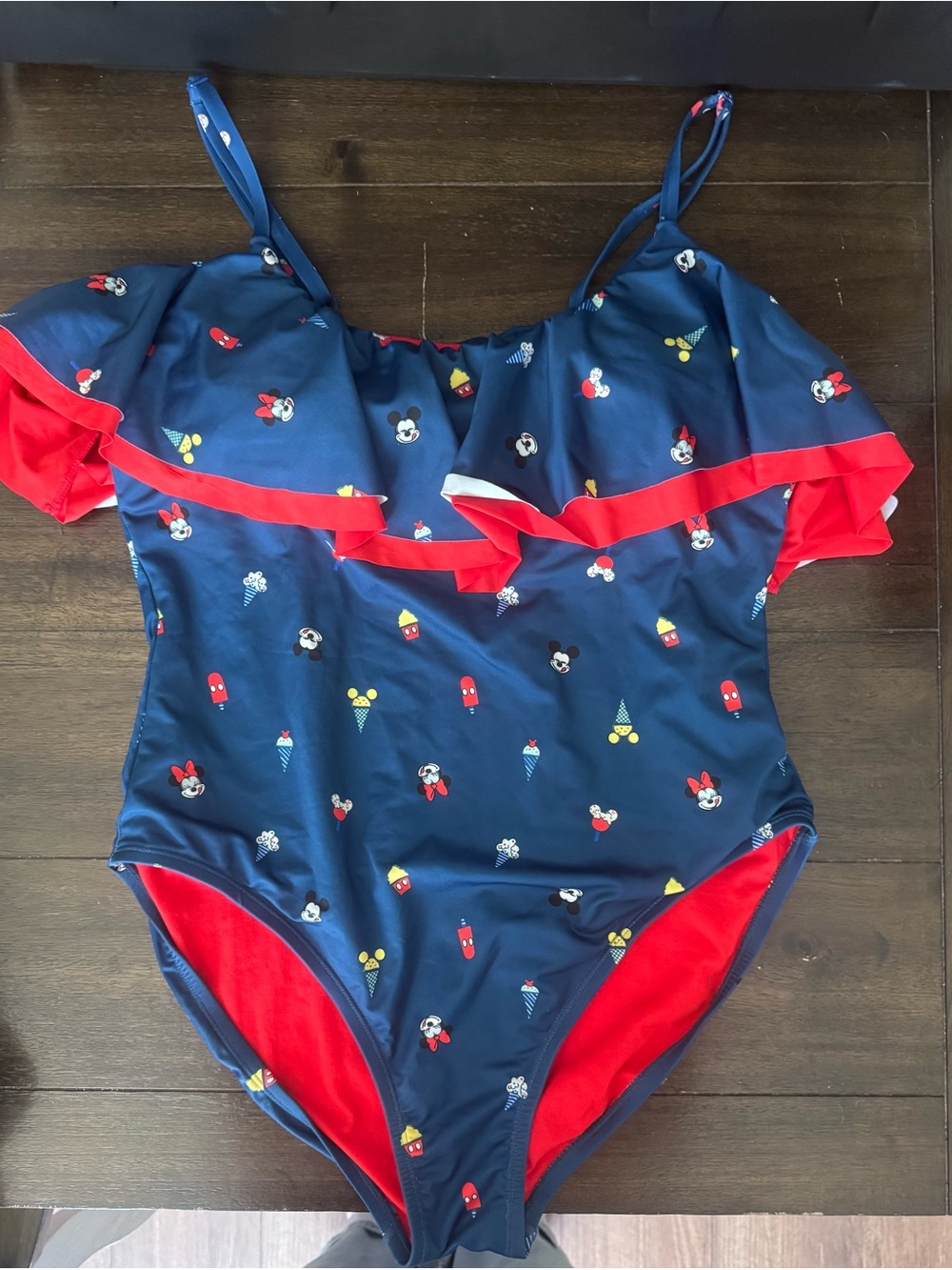 Disney Parks Women’s One Piece Disney Snacks Swimsuit - Picture 2 of 5